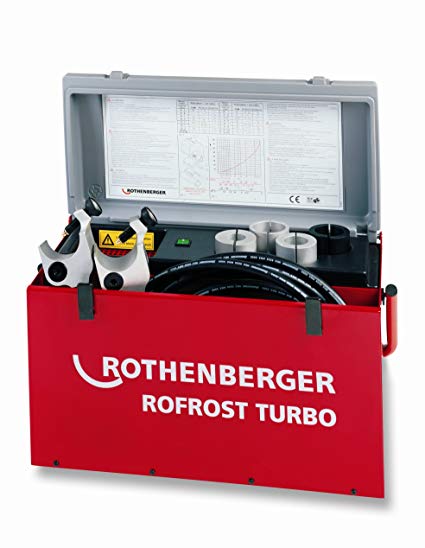 Rothenberger Rofrost Turbo 1 1/4 ve 2 Boru Dondurma ve Su Tesisatı Testi