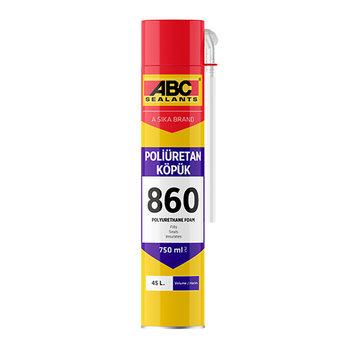 Sika ABC 860 Hızlı Kürlenen PU Köpük Poliüretan Köpü